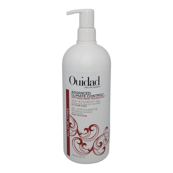 Ouidad Advanced Climate Control Heat Humidity Gel 33.8oz SiliconeFree Anti-Frizz - Picture 6 of 6